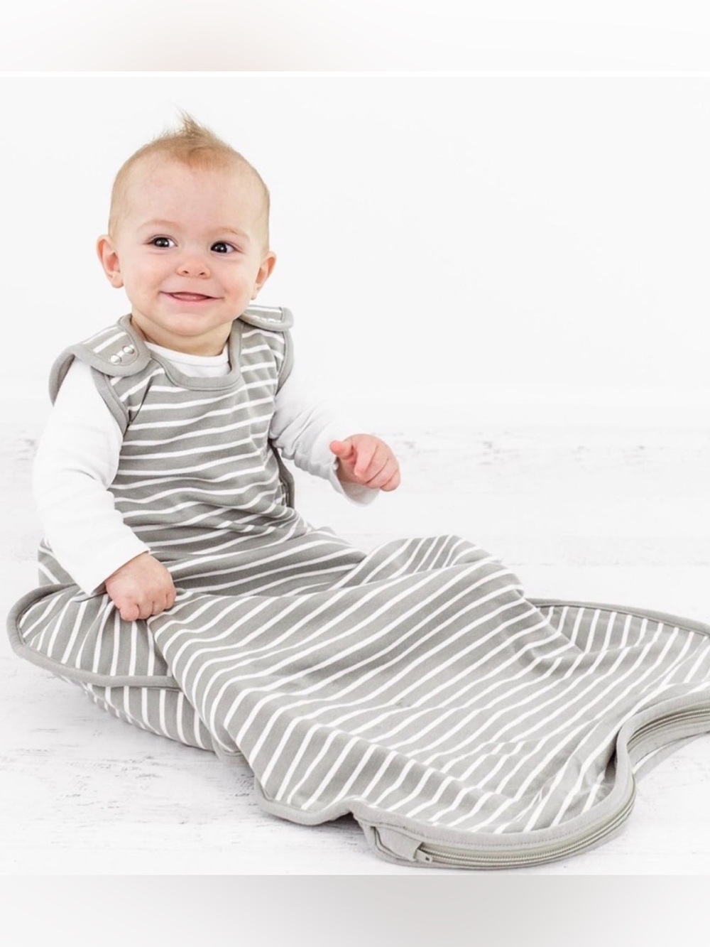 WOOLINO 4 Season Ultimate Baby Sleep Sack
Merino Wool & Organic Cotton